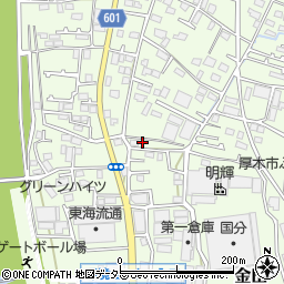 神奈川県厚木市金田810周辺の地図