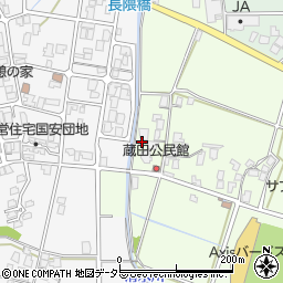 鳥取県鳥取市蔵田234周辺の地図