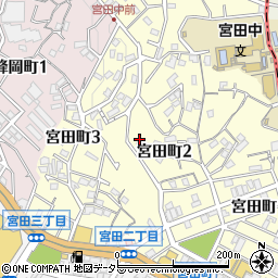 神奈川県横浜市保土ケ谷区宮田町2丁目140周辺の地図