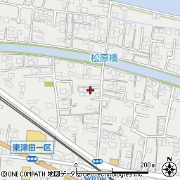 島根県松江市東津田町534周辺の地図