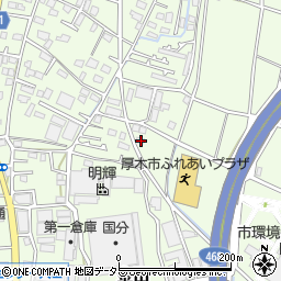 神奈川県厚木市金田785-3周辺の地図