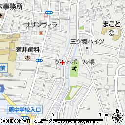 神奈川県横浜市瀬谷区三ツ境174-38周辺の地図
