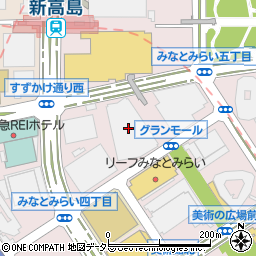 丸亀製麺 横浜アイマークプレイス店周辺の地図