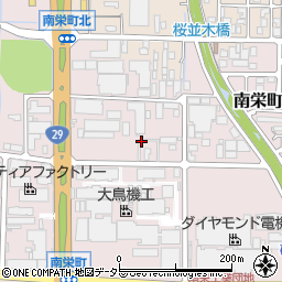 鳥取県鳥取市南栄町周辺の地図