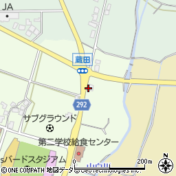 鳥取県鳥取市蔵田117周辺の地図