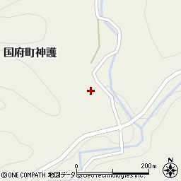 鳥取県鳥取市国府町神護258周辺の地図