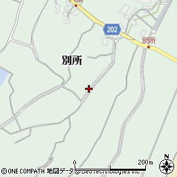 鳥取県倉吉市半坂周辺の地図