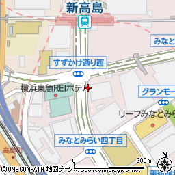 【ハイルーフ】トラストパーク横浜ブルーアベニュー 【9:00～15:00】周辺の地図