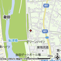 神奈川県厚木市金田840周辺の地図