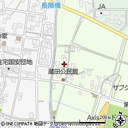 鳥取県鳥取市蔵田233周辺の地図