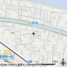 島根県松江市東津田町537周辺の地図