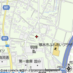 神奈川県厚木市金田780-3周辺の地図