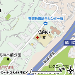 神奈川県横浜市保土ケ谷区仏向町867周辺の地図