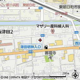 有限会社熊野鉄工所周辺の地図