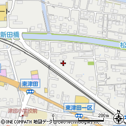 島根県松江市東津田町454周辺の地図