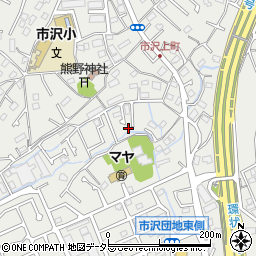 神奈川県横浜市旭区市沢町840-6周辺の地図