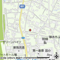 神奈川県厚木市金田403周辺の地図