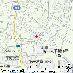 神奈川県厚木市金田406周辺の地図
