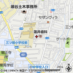 神奈川県横浜市瀬谷区三ツ境160-12周辺の地図