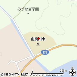 舞鶴市立由良川小学校周辺の地図