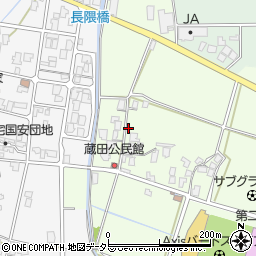 鳥取県鳥取市蔵田231周辺の地図