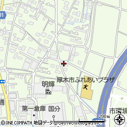 神奈川県厚木市金田785-2周辺の地図