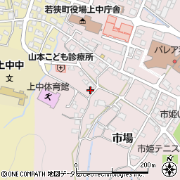 福井県三方上中郡若狭町市場13周辺の地図