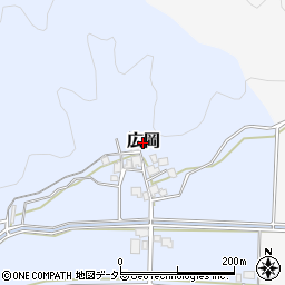 福井県おおい町（大飯郡）広岡周辺の地図