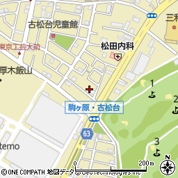 神奈川県厚木市飯山南5丁目20-2周辺の地図