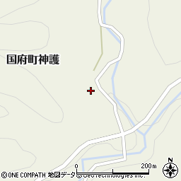 鳥取県鳥取市国府町神護255周辺の地図
