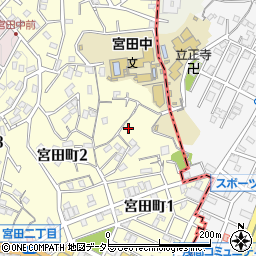 神奈川県横浜市保土ケ谷区宮田町1丁目84周辺の地図