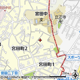 神奈川県横浜市保土ケ谷区宮田町1丁目84周辺の地図
