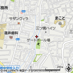 神奈川県横浜市瀬谷区三ツ境174-19周辺の地図