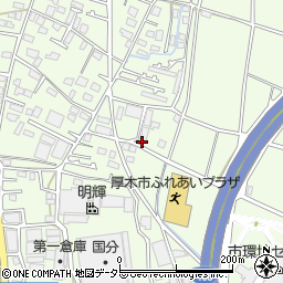 神奈川県厚木市金田774-1周辺の地図