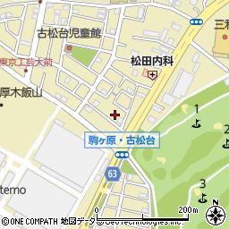 神奈川県厚木市飯山南5丁目20周辺の地図