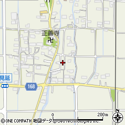 岐阜県本巣市見延981周辺の地図