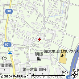 神奈川県厚木市金田779-3周辺の地図