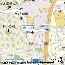 神奈川県厚木市妻田北1丁目3-10周辺の地図