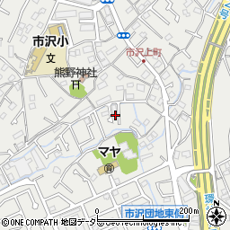 神奈川県横浜市旭区市沢町840-4周辺の地図