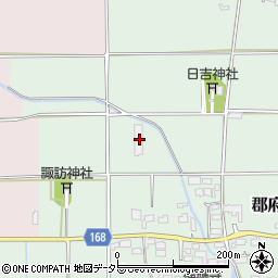 岐阜県本巣市郡府153周辺の地図