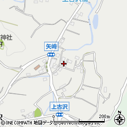 神奈川県厚木市上古沢93周辺の地図