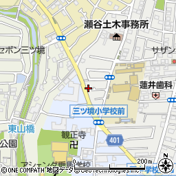神奈川県横浜市瀬谷区三ツ境156-18周辺の地図