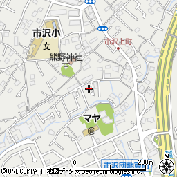 神奈川県横浜市旭区市沢町841周辺の地図