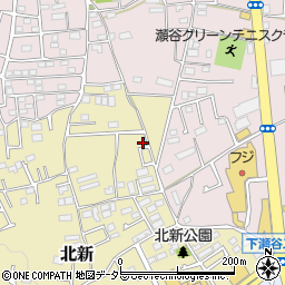 神奈川県横浜市瀬谷区北新3-27周辺の地図