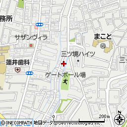 神奈川県横浜市瀬谷区三ツ境174-3周辺の地図