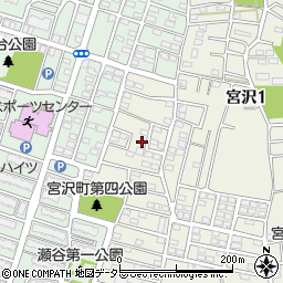 神奈川県横浜市瀬谷区宮沢1丁目30-3周辺の地図