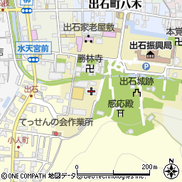 兵庫県豊岡市出石町内町76-5周辺の地図