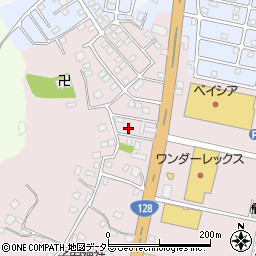 千葉県茂原市腰当1280-12周辺の地図