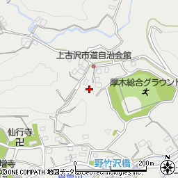 神奈川県厚木市上古沢1408周辺の地図