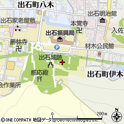 兵庫県豊岡市出石町内町28周辺の地図
